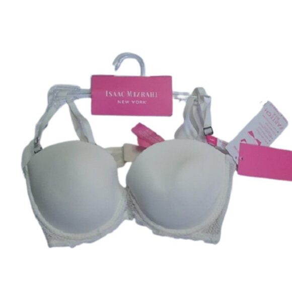 Push-Up Strapless Convertible Bra, Empire White, 34C - Picture 1 of 15